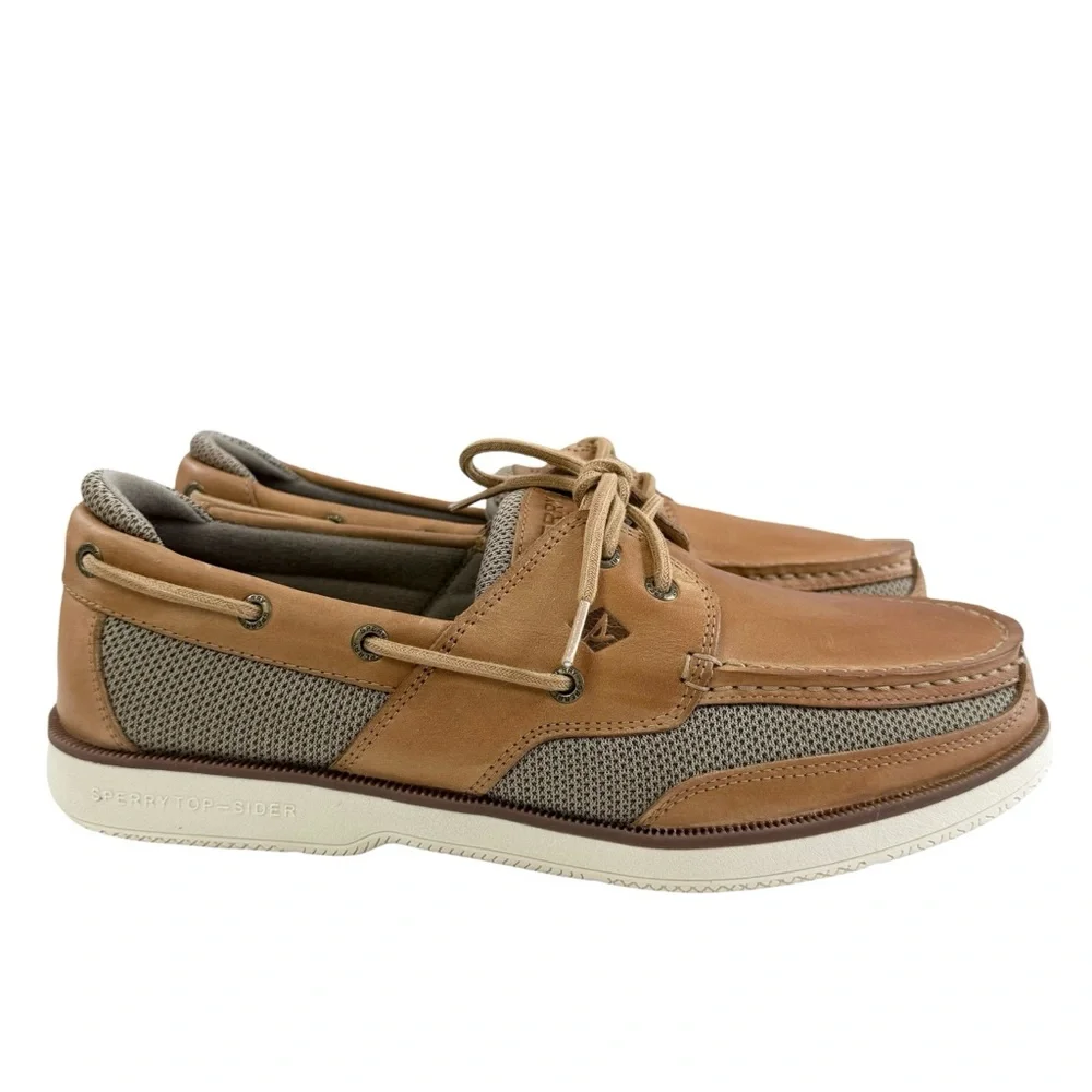 Sperry Surveyor 2-Eye Slip-On Boat Shoes Men's Size 11.5